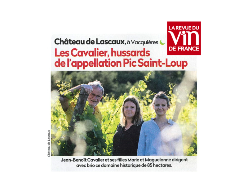 Sélectionnés dans la Revue du vin de France