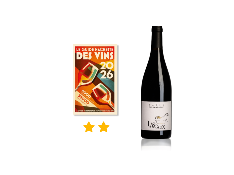 Two stars in the Hachette Guide for our wine Carra